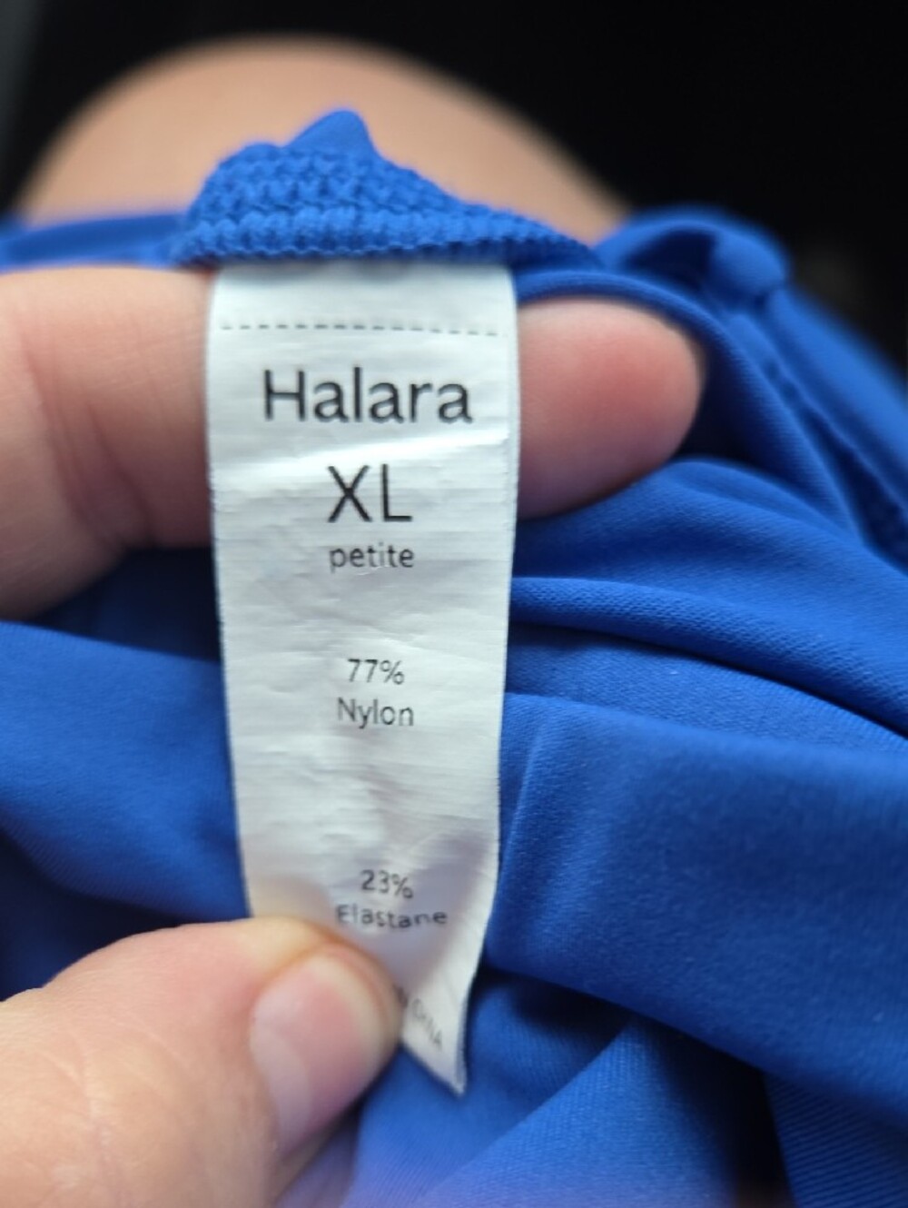 HALARA Royal Blue High-Rise Jogger Leggings - Picture 7 of 7